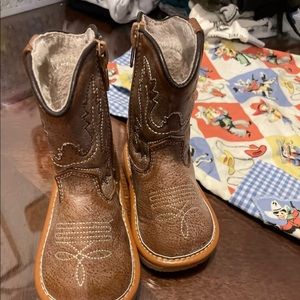 24 month cowboy outfit(Handmade) With Size 5 - Cowboy Boots
